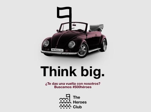 The Heroes Club busca #500Héroes