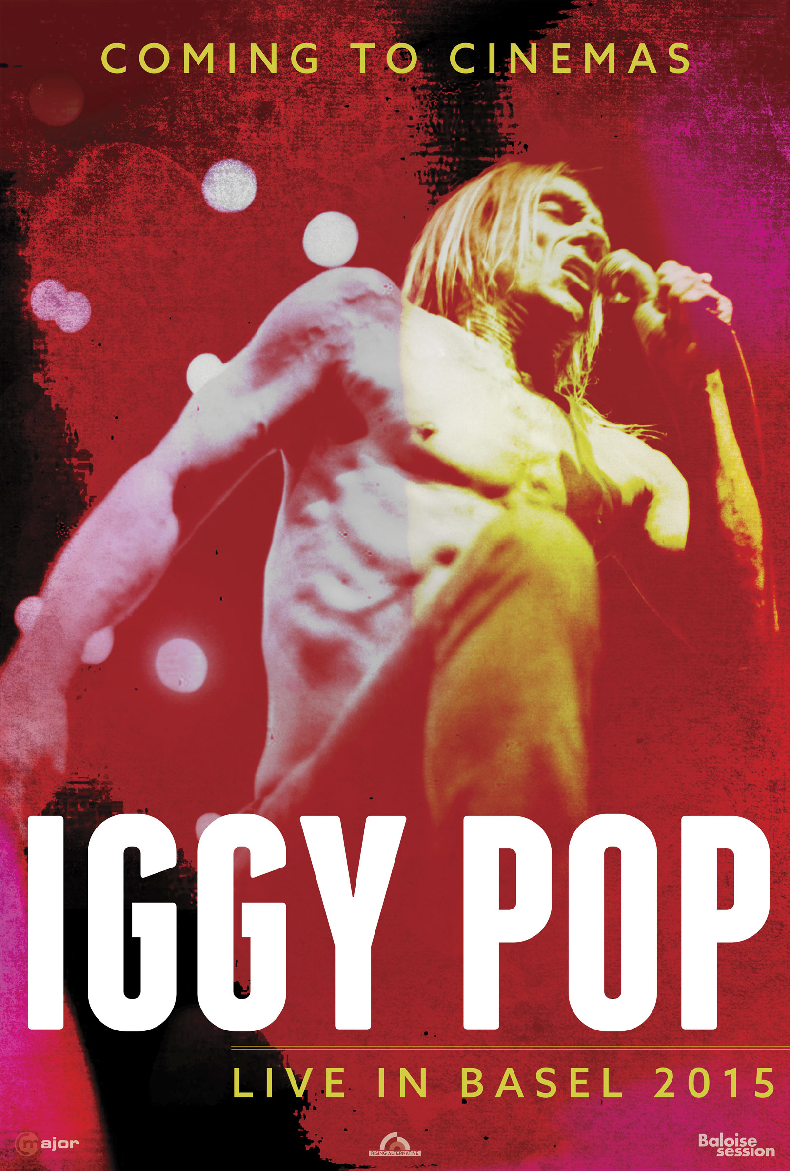 Iggy Pop: el concierto de Basilea, en cines de toda España el 26 de mayo.