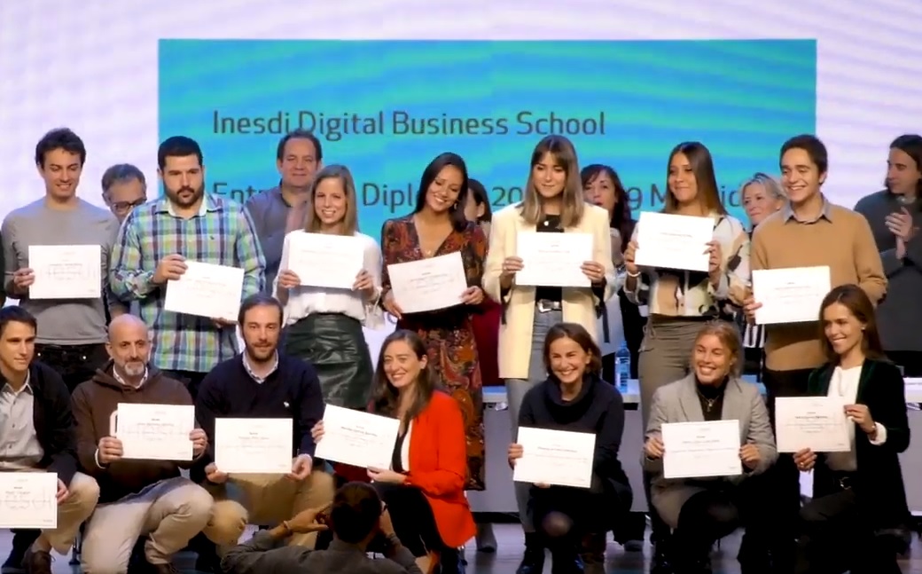370 profesionales digitales se gradúan con la promoción 2018-19 de INESDI Digital Business School